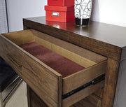 Aspenhome Modern Loft 5 Drawer Chest in Brownstone - Furniture City (CA)l