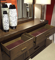 Aspenhome Modern Loft 6 Drawer Dresser in Brownstone - Furniture City (CA)l