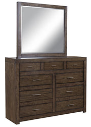 Aspenhome Modern Loft 9 Drawer Chesser in Brownstone - Furniture City (CA)l