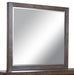 Aspenhome Modern Loft Mirror in Brownstone image