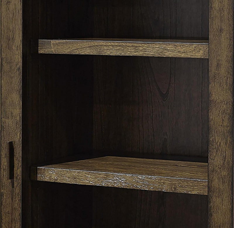 Aspenhome Modern Loft Sliding Door Chest in Brownstone - Furniture City (CA)l