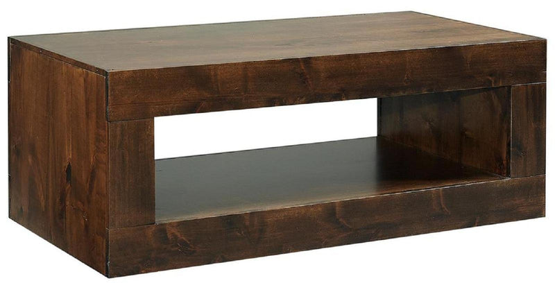 Aspenhome Nova Alder Cocktail Table in Tobacco - Furniture City (CA)l