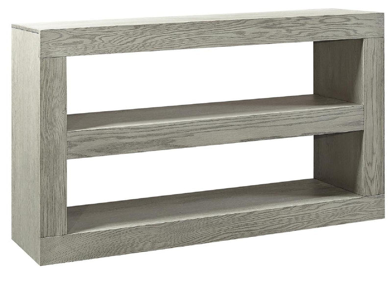 Aspenhome Nova Oak 65" Highboy Console in Heather Gray - Furniture City (CA)l