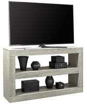 Aspenhome Nova Oak 65" Highboy Console in Heather Gray - Furniture City (CA)l