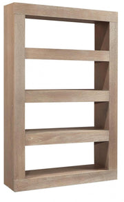 Aspenhome Nova Oak 73" Open Display Case in English Taupe - Furniture City (CA)l