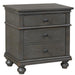 Aspenhome Oxford 2 Drawer Nightstand in Peppercorn image