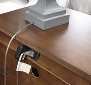 Aspenhome Oxford 2 Drawer Nightstand in Whiskey Brown - Furniture City (CA)l