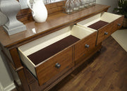 Aspenhome Oxford 6 Drawer Dresser in Whiskey Brown - Furniture City (CA)l