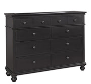 Aspenhome Oxford Chesser in Black - Furniture City (CA)l