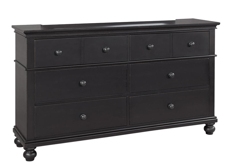 Aspenhome Oxford Dresser in Black - Furniture City (CA)l
