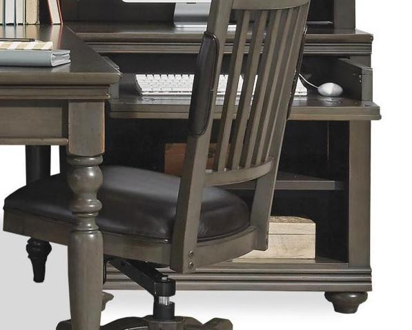 Aspenhome Oxford Mod Open Base in Peppercorn - Furniture City (CA)l