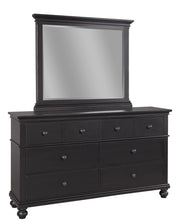 Aspenhome Oxford Dresser in Black - Furniture City (CA)l