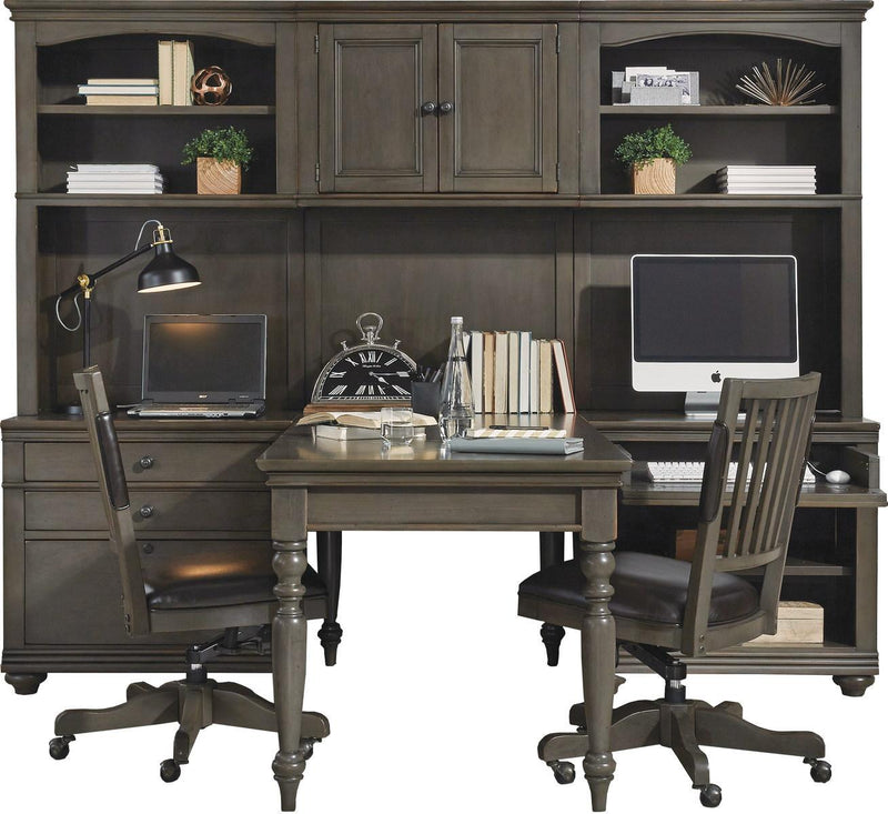 Aspenhome Oxford Modular Wall in Peppercorn - Furniture City (CA)l
