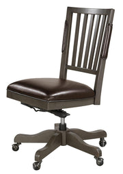 Aspenhome Oxford Office Chair in Peppercorn - Furniture City (CA)l