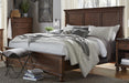 Aspenhome Oxford Queen Panel Bed in Whiskey Brown image