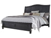 Aspenhome Oxford California King Sleigh Bed in Black image