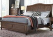 Aspenhome Oxford Queen Sleigh Bed in Whiskey Brown image