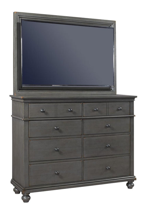 Aspenhome Oxford TV Frame in Peppercorn