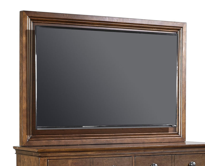 Aspenhome Oxford TV Frame in Whiskey Brown image