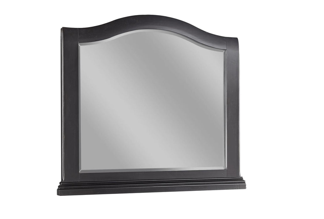 Aspenhome Oxford Arched Mirror in Black image