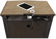Aspenhome Provence 2 Drawer Nightstand in Patine - Furniture City (CA)l