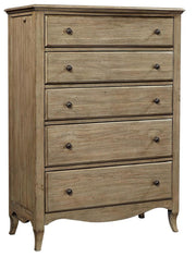 Aspenhome Provence 5 Drawer Chest in Patine - Furniture City (CA)l