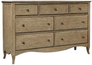 Aspenhome Provence 7 Drawer Dresser in Patine - Furniture City (CA)l