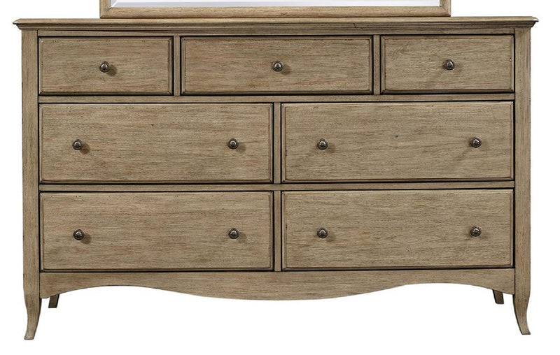 Aspenhome Provence 7 Drawer Dresser in Patine - Furniture City (CA)l