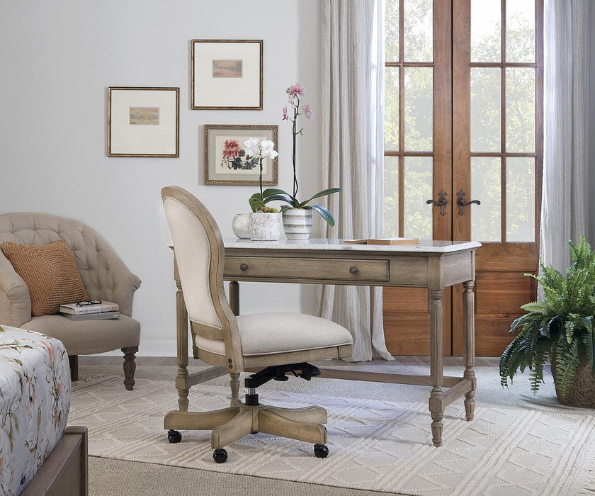 Aspenhome Provence Writing Desk with Marble Top