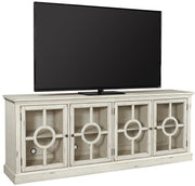 Aspenhome Radius 86'Console in White - Furniture City (CA)l