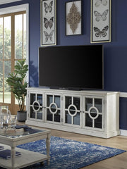 Aspenhome Radius 86'Console in White - Furniture City (CA)l