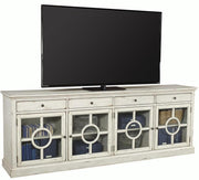 Aspenhome Radius 96'Console and Hutch in White - Furniture City (CA)l