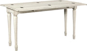 Aspenhome Radius Flip Top Sofa Table in White - Furniture City (CA)l