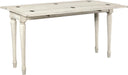Aspenhome Radius Flip Top Sofa Table in White image