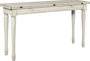 Aspenhome Radius Flip Top Sofa Table in White - Furniture City (CA)l