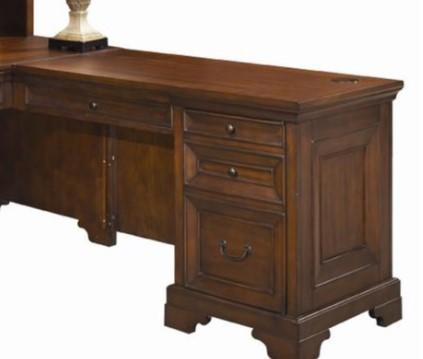 Aspenhome Richmond 48" Return Desk in Charleston Brown - Furniture City (CA)l