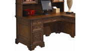 Aspenhome Richmond 66" Computer L-Shaped Desk  in Charleston Brown/308 - Furniture City (CA)l