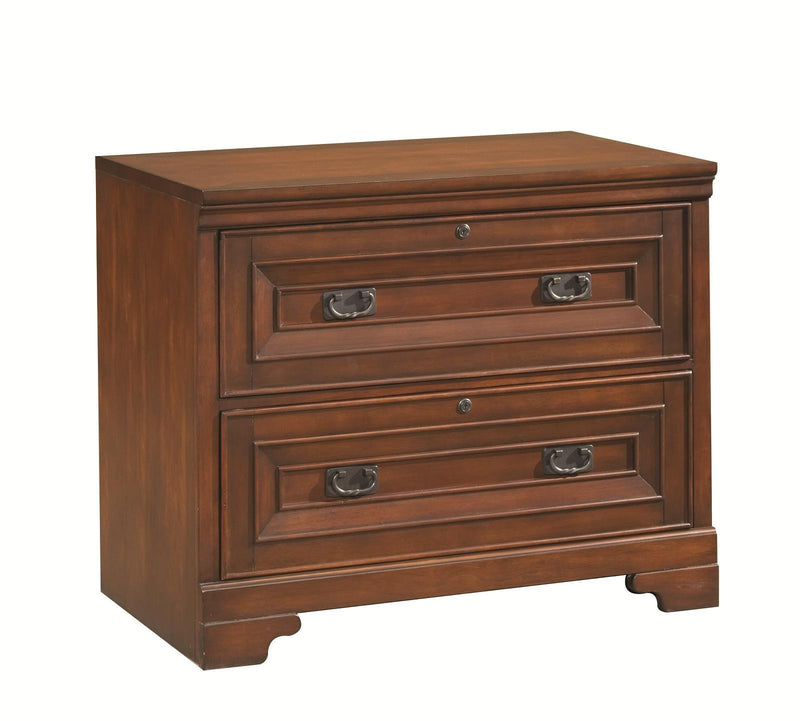 Aspenhome Richmond Lateral File in Charleston Brown - Furniture City (CA)l