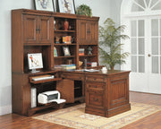 Aspenhome Richmond Modular Desk Wall in Charleston Brown - Furniture City (CA)l