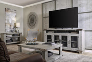 Aspenhome Sawyer 78"Highboy Console in Lighthouse Grey - Furniture City (CA)l