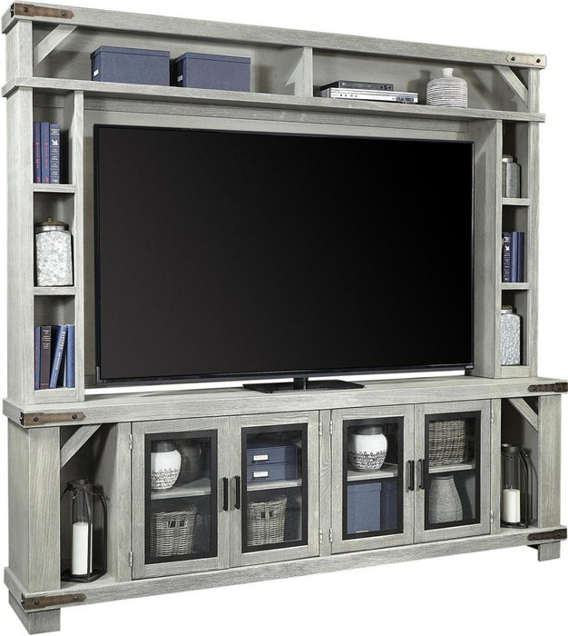 Aspenhome Sawyer 98"Console and Hutch in Lighthouse Grey image