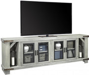 Aspenhome Sawyer 98"Console and Hutch in Lighthouse Grey - Furniture City (CA)l
