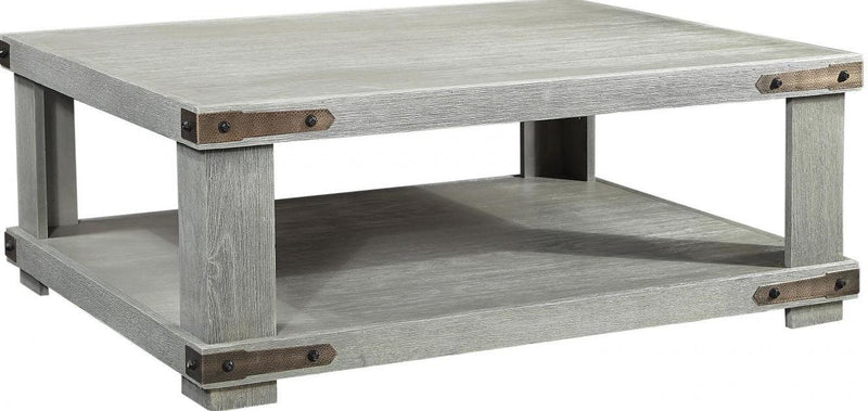 Aspenhome Sawyer Cocktail Table in Lighthouse Grey - Furniture City (CA)l