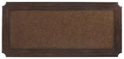Aspenhome Sheffield 66" Writing Desk in Warm Rubbed Brown - Furniture City (CA)l