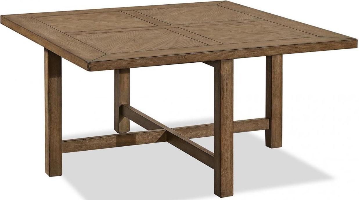 Aspenhome Terrace Point Cocktail Nesting Table with Stools in Tawny