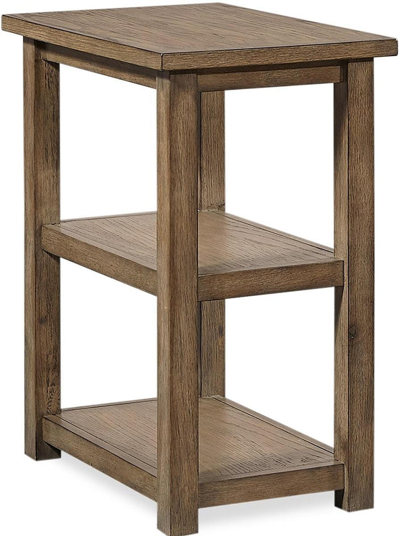 Aspenhome Terrace Point Chairside Table in Tawny - Furniture City (CA)l