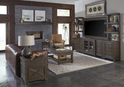 Aspenhome Tucker 75" Console Wall in Bark - Furniture City (CA)l