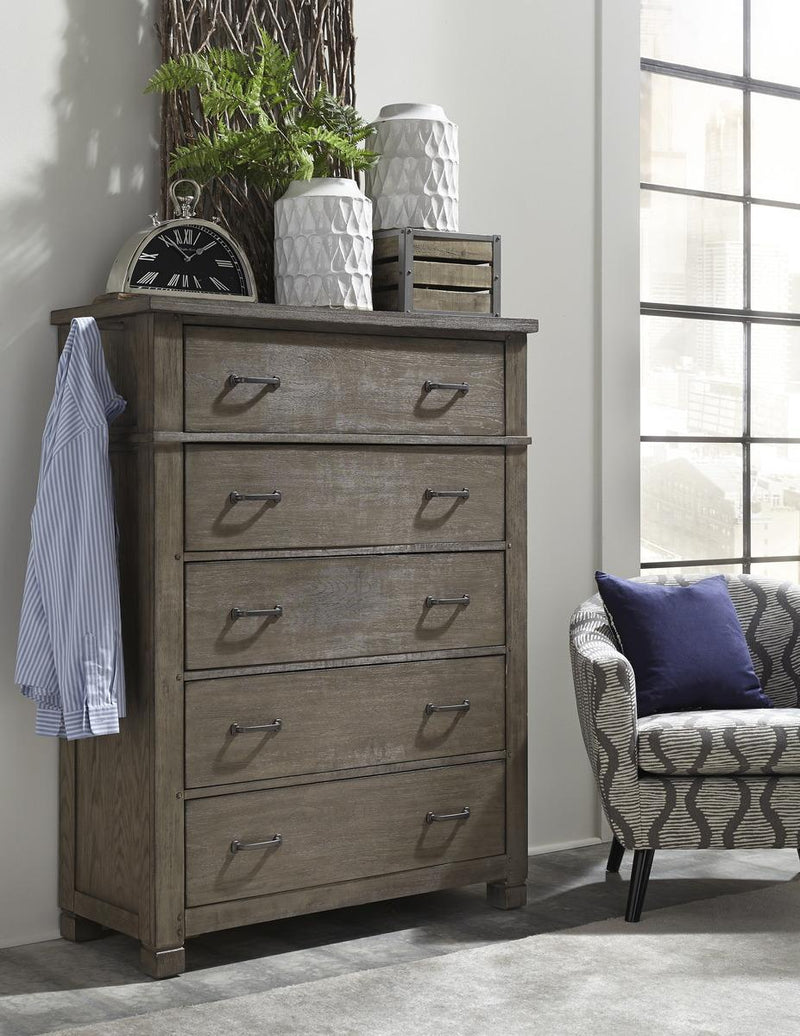 Aspenhome Tucker Drawer Chest in Stone - Furniture City (CA)l