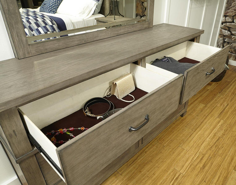 Aspenhome Tucker Dresser in Stone - Furniture City (CA)l