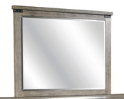 Aspenhome Tucker Landscape Mirror in Stone - Furniture City (CA)l